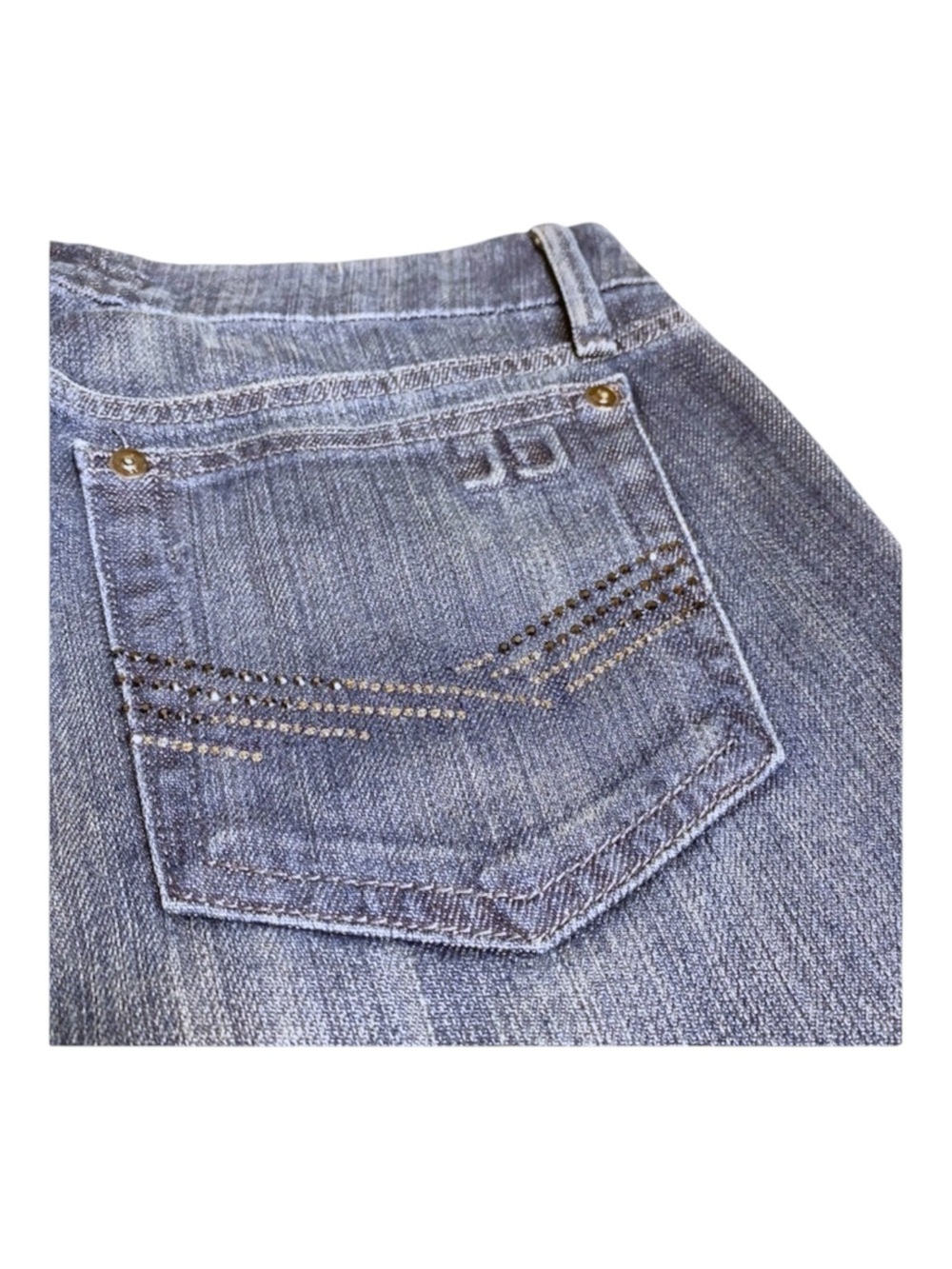 Y2K: new Joe's Jeans ❉ The Swarovski Crystal Embellished Honey Straight Leg ❉ 27 - Picture 9 of 17